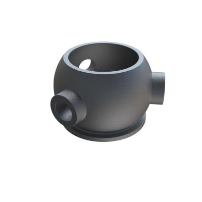 China Mechanical Parts / Pipes High Performance Malleable Iron Fittings For PVC Pipes All Sleeve Tees Malleable Gray Iron Casting Sand Casting Services for sale