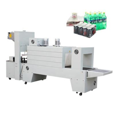 China Rigid Food Wrap PVC Polyolefin Film Side Sealing Cutting Shrink Tunnel Wrapping Machine for sale