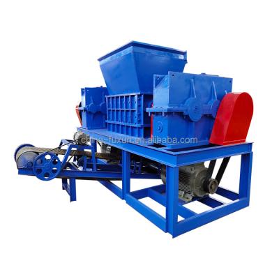 China PC Series Double Hammer Crusher Jaw Crusher Jaw Crusher Shaft Shredder Cardboard Paper Scrap Computer Cable Waste Plastic Machine for sale