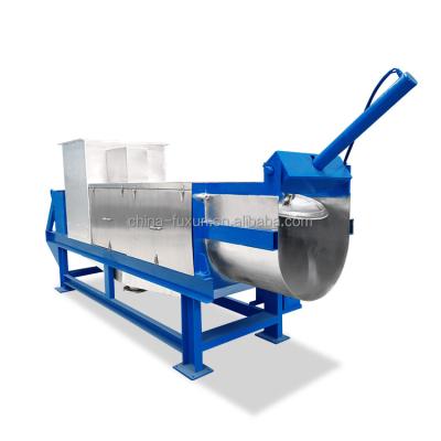 China Fruit fruit waste disposal wine residue dewatering screw machine convallaria machine for sale