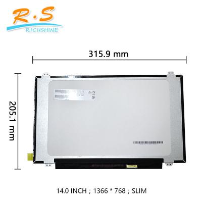 China Wholesale 14inch HD TFT laptop screen B140XTN07.1 for laptop replacement edp interface slim laptop screen for sale