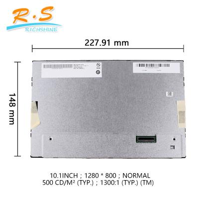 중국 G101EVN01.3 산업 LCD 스크린 AUO 10.1 인치 - 높은 해결책 1280*800 40 Pin 판매용