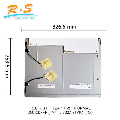 중국 호리호리한 패널 산 LCD 디스플레이 Antiglare 스크린 경조 비율 AUO G150XG03 V3 15.0 인치 판매용