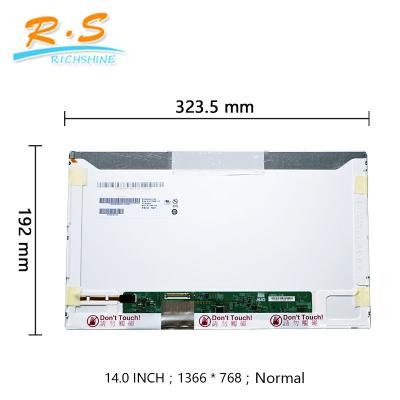 China 14.0 Inch High Brighness HD LCD Screen Normal 40 Pin B140XW01 VC  For Dell Inspiron 1440 for sale