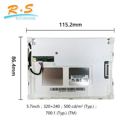 China High Brightness Industrial LCD Panel 5.7 Inch AUO Replacement Gameboy Screen 33 Pins for sale