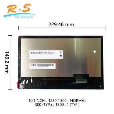 Κίνα Υψηλή ανάλυση 1280*800 LCD επίδειξη/10,1 καρφίτσα ίντσας lvds 40 για G101EVN01.1 προς πώληση