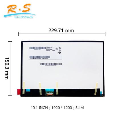 China los 1920 (RGB) paneles B101UAN01.7 HW2A de ×1200 TFT LCD para la tableta del cojín en venta