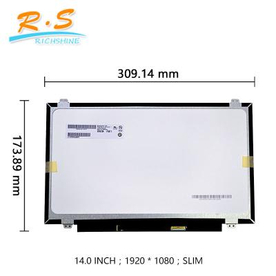 China TFT FHD IPS Laptop Touch Screen LCD Display 14.0 Inch B140HAK01.0 With Touch Edp Interface for sale