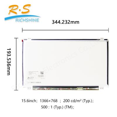 China AUO Laptop LCD Screen 1366*768 , 15.6 inch LCD Display Replacement LP156WHB - TPA1 for sale