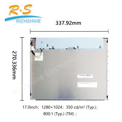 China AUO Industrial LCD Screen 17'' led display monitor SXGA 1280x1080 G170EG01 V1 for sale