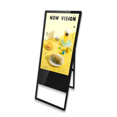 China Portable Android indoor led digital touch screen ad display screen display board touch screen signage kiosk for sale