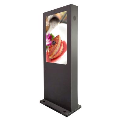 China 32 Inch Ip65 Indoor Waterproof Outdoor Shopping Mall Advertising Screen 4K LCD Digital Signage Kiosk for sale