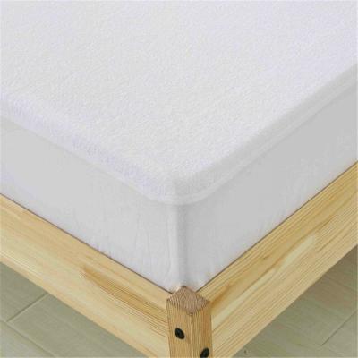 China Bamboo Waterproof Mattress Protector Cover Anti Mite Terry Water Proof Sheets for sale