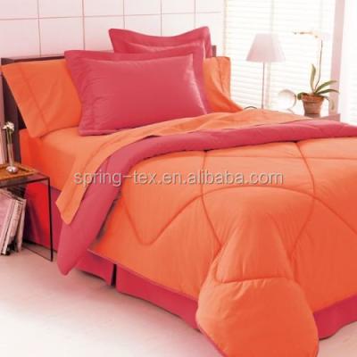 China TWILL Oeko-Tex certified factory 80GSM microfiber comforter with 300GSM polyester filling for cold weather for sale