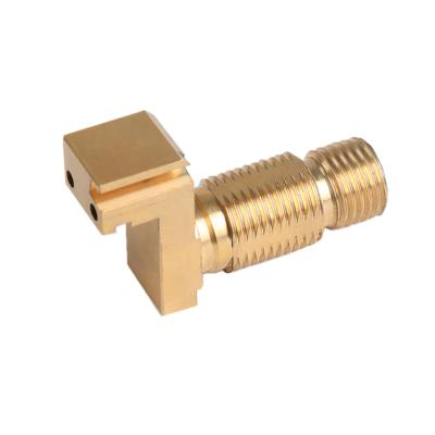 China Machine Elements CNC Brass Lathe Machining Brass Parts for sale