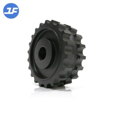 China Machine Parts Plastic Nylon Plastic Double Sprocket Synchro Pulley Spur Gears for sale