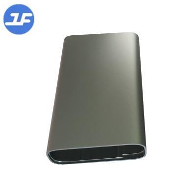 China Custom Power Bank Extrusion Aluminum Profiles Aluminum Power Bank Housing Case for sale