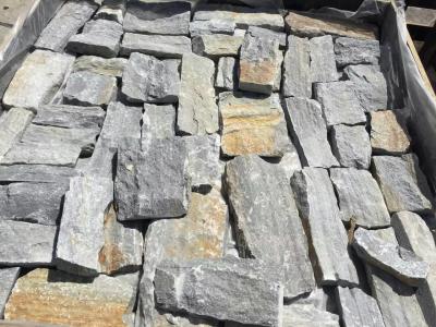 China Blue Quartzite Loose Ledge Stone Natural Stone Veneer Loose Strips Wall Cladding for sale