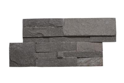 China Grey Slate S Clad Ledgestone,Indoor Split Face Slate Stacked Stone,Outdoor 18x35 S Cut Stone Panel for sale