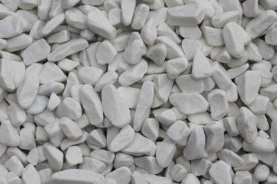 China White Gravel,White Crushed Stone,Broken Stones,White Machine-Made Pebbles,Landscaping Gravels for sale