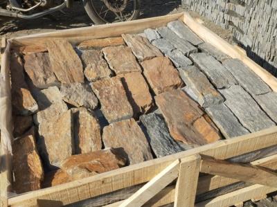 China Rustic/Navy Quartzite Field Stone,Quartzite Field Stone Veneer,Natural Loose Ledgestone,Random Stone Cladding for sale