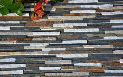 China Natural Mini Stacked Stone,Mixed Materials/Colors Waterfall Shape Ledgestone,Real Stone Veneer,Culture Stone,Stone Panel for sale