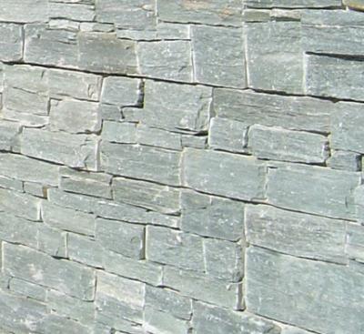 China Green Slate Stone Cladding Backed Cement,Zclad Stacked Stone,Outdoor Wall Panels,Landscaping Stone Veneer for sale