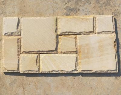 China Yellow Sandstone Mushroom Stone,Yellow Mushroom Wall Stone,Sandstone Mushroom Stone Tiles,Pillar Wall Stone for sale