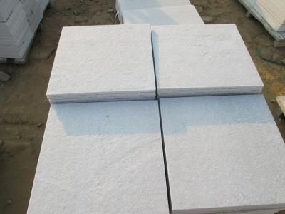 China China White Quartzite Tiles,Flamed Face White Floor Tiles,White Quartzite Wall Stone Cladding, White Wall Tiles for sale