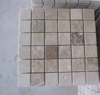 China Chinese Travertine Mosaic,Stone Mosaic Tiles,Mosaic Wall Stone,Marble/Limestone Mosaic Tile for sale