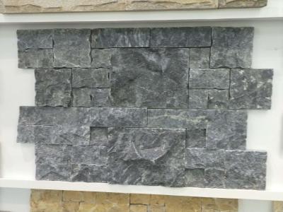 China Black Limestone Ashlar Stone Veneer,Black Field Stone,Loose Ledgestone,Wall Stone for sale