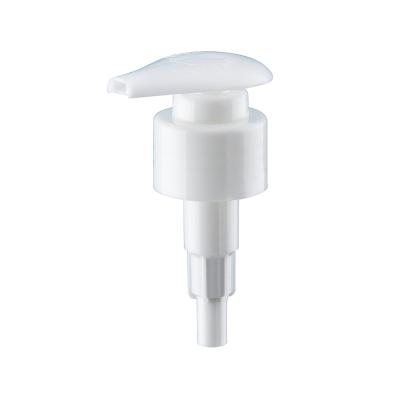 China Non Spill Wholesale Plastic Lotion Pump 24/410 24/415 28/400 28/410 28/412 28/415 Aluminum Cream Soap Dispenser Screw Lock Pump for sale