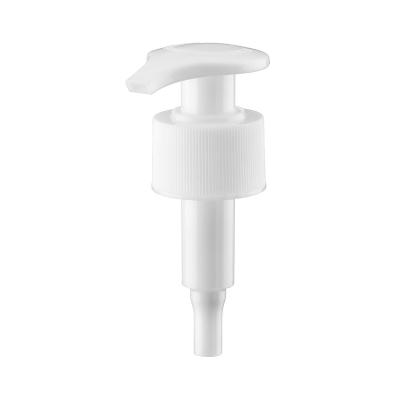 China Non Spill Factory Supply Plastic Lotion Pump Rotary Switch 24/410 28/410 Aluminum Cream Soap Dispenser Pump for sale