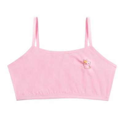 China Breathable Kids Girl Bra Underwear For Puberty Girls Kids Underwear Bra Vest Teenage Kids Clothing for sale