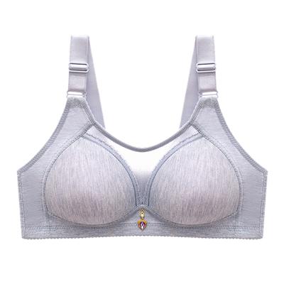 China Manufacturers new soft non-linear non-linear sexy lingerie non-linear sexy large size rims and comfortable thin lace bra soft close-up strapless push up for sale