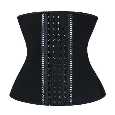 China NANBIN Factory Directly Sell Tourmaline 4 Hooks Waist Trainer Antibacterial Heat Slim Corset for sale