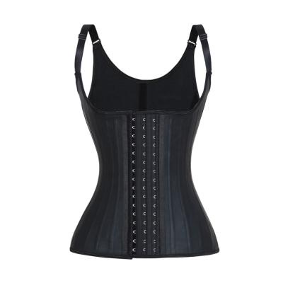 China NANBIN Antibacterial Adjustable Waist Trainer 25 Bone Waist Training Steel Corsets For Sale for sale