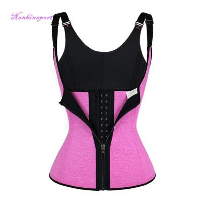 China NANBIN Women Antibacterial Neoprene Full Body Shaper Slimming Sauna Vest Sweat Wholesale for sale