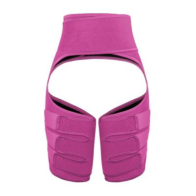 China NANBIN Breathable Workout Pants Shapewear Tights Thigh Trimmer Belt But Lifter Shaper Gaiters With Waist Trainer for sale