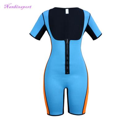 China NANBIN Neoprene Waist Trainer Sauna Body Suit Body Shaper Waist Cincher Viable Suit for sale