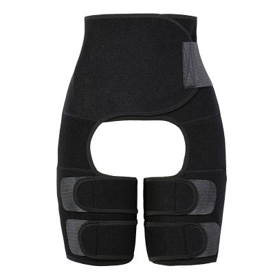 China NANBIN Breathable Plus Size Neoprene Thigh Shaper Waist Trainer Leggings for sale