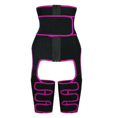 China New Design Antibacterial Belly Wrap Slimming For Plus Size Women Waist Trainer Stomach Compression Belt Gaiters for sale