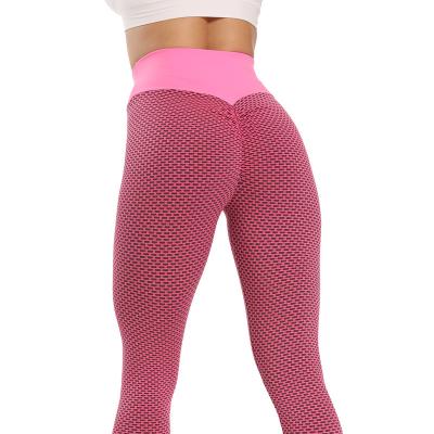 China NANBIN Antibacterial 5 Colors Yoga Pants Gaiters Slimming Slim Women Clothing Set for sale