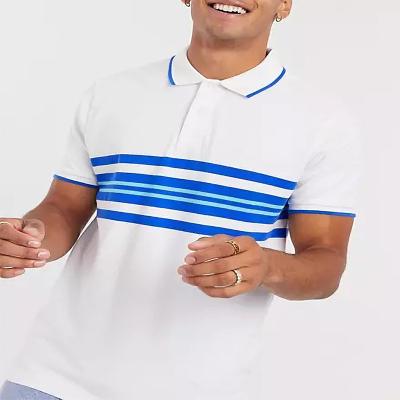 China High Quality Anti-Wrinkle Wholesale 100% Cotton Customize Printing Mens Polo Shirts for sale