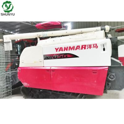 China Factory Price Brand AW85G Japanese Wheat Rice Combine Harvester for sale