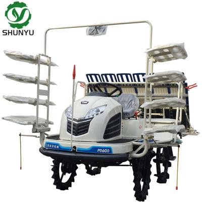 China Farm Rice Transplanter 6 Rows Mounting Type Paddy Seeder for sale