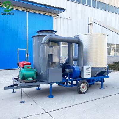 China Farms Mobile Hulled Small Rice Dryer Grain Drying Machine Corn Dryer Small Mini for sale