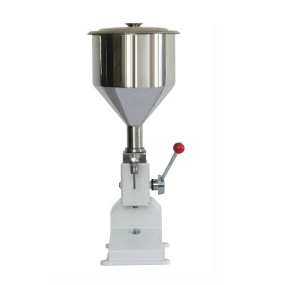 China A03 Manual Beverage 5-50g Lip Gloss Tube Dispenser Filling Machine for sale