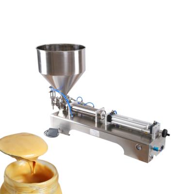 China Single Beverage Spout Ghee Butter Shea Butter Lotion Face Cream Cheesedip Benchtop Stick Filling Machine for sale