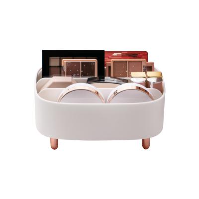 China Fashion Large Capacity Storage Container Skin Care Makeup Organizer Daily Storage Box Lipstick Storage Box for sale